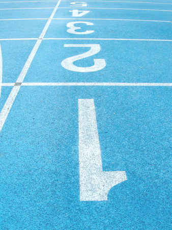 track for track and fieldの写真素材