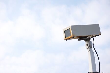 surveillance cameraの写真素材