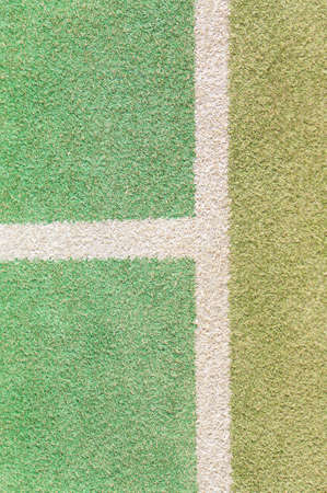 The line on the tennis courtの写真素材