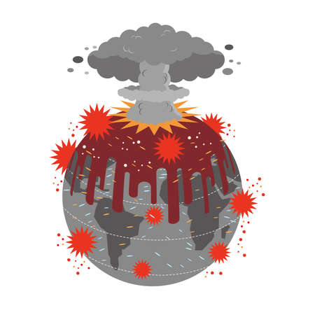 Earth in a state of war