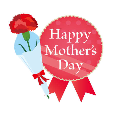 Mother's Day Image Illustration 4のイラスト素材