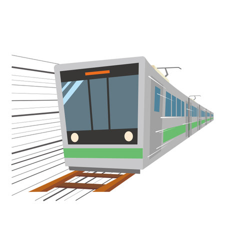 A running trainのイラスト素材
