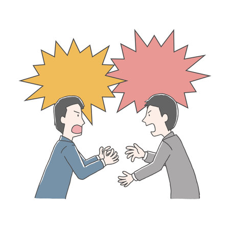 Businessmen arguingのイラスト素材