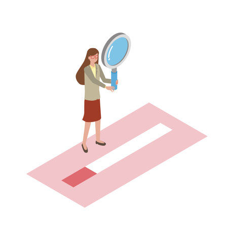 Image of Internet searchのイラスト素材