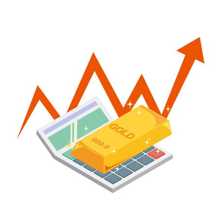Gold Price Quotesのイラスト素材