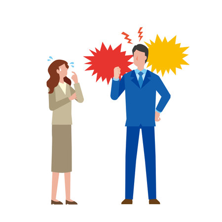 Illustration of moral harassmentのイラスト素材
