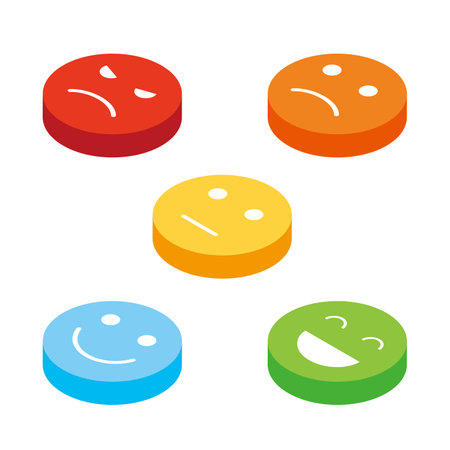 Reviews and word-of-mouth ratingsのイラスト素材