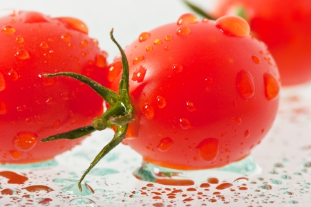 Cherry tomatoesの写真素材