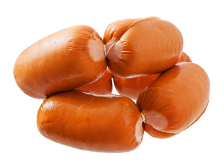 Meat sausages.の写真素材