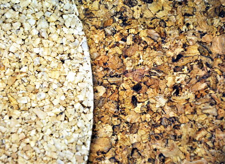 close up of cork texture, natural corkの写真素材