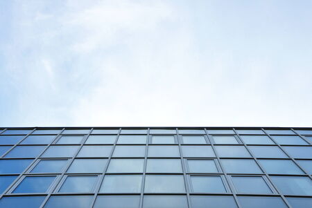 nice modern architecture in geometric style