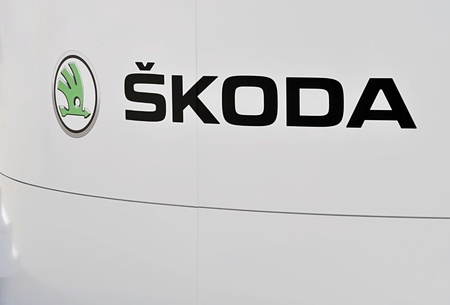 PRAGUE, THE CZECH REPUBLIC, 17.05.2015 - Skoda auto promotion on IIHF in Pragueのeditorial素材