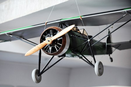 Close up of the plane in front.の写真素材