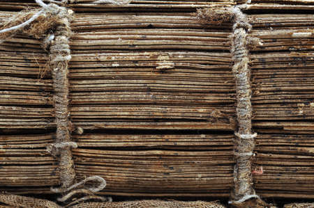 old hardcover book retro, close upの写真素材