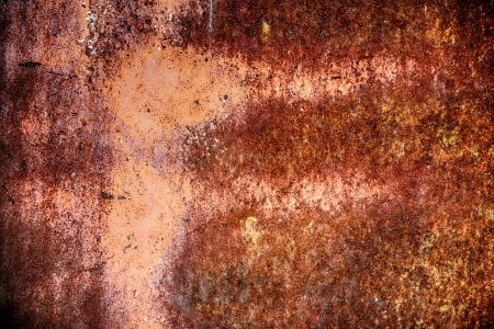 texture of old rusted metal wall. 