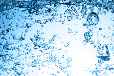  background of small bubbles water. close up
