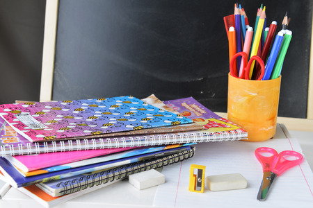 notebooks and other  school supplies