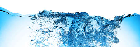background of small bubbles water. close up