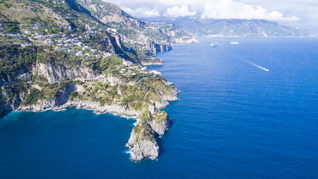mountain resort city  near seaの写真素材