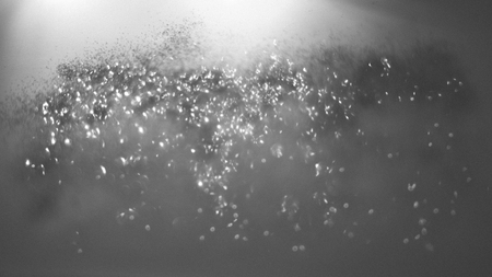 Light leaks in black and lightの写真素材