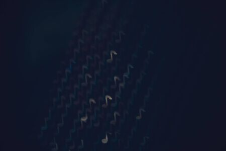 Musicality bokeh backgroundの写真素材