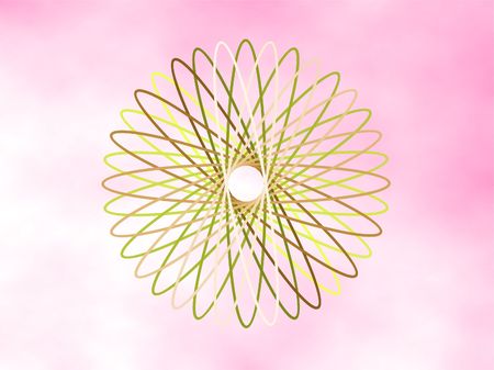 Circle ornate designeの写真素材