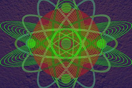 Spiral abstract ornate circle for backgrounds