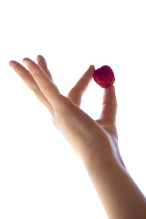 Taste of strawberryの写真素材