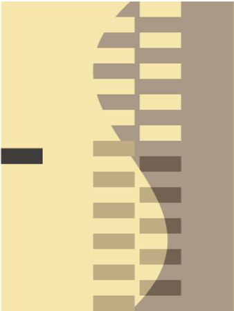 Vector illustration cube ornamnet, abstract line sketchingのイラスト素材