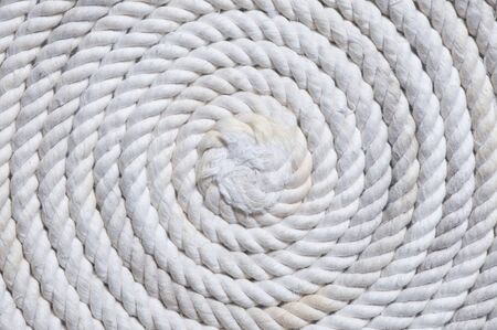 Backgrounds of details of rope, in circle shapeの写真素材
