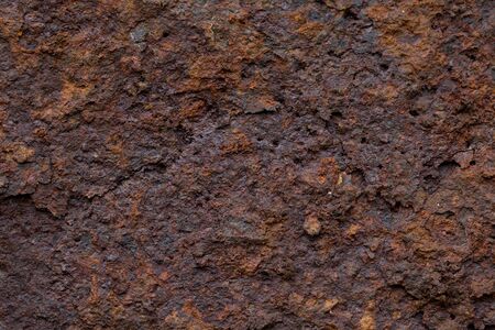 Metal rusty texture background rust steel, top viewの写真素材