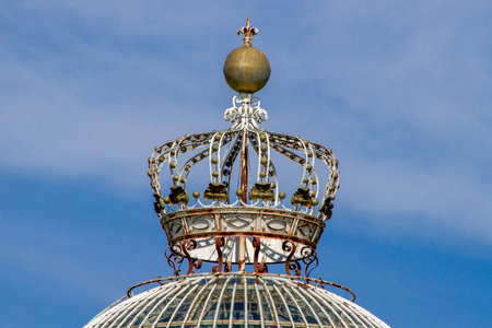 Brussels, Belgium, May 28, 2021. Belgium, Brussels, Royal Greenhouses of Laekenのeditorial素材