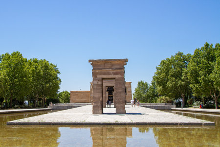 The Temple of Amun, originally located in Debod, also known as the Temple of Debod, is a Nubian...