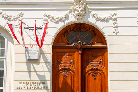 Vienna, Austria, July 23, 2021. Austrian Academy of Sciences (in German Ãsterreichische Akademie der Wissenschaften). Its mission is to promote and support the development of science, and more particularly fundamental research.のeditorial素材