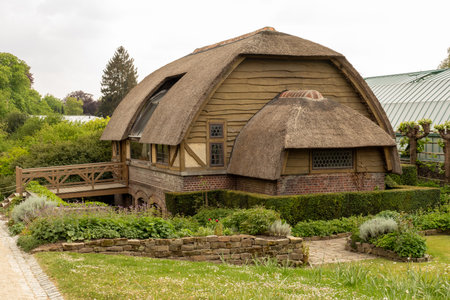 Brussels, Belgium, May 4, 2022. Sculpture workshop of Queen Elisabeth, wife of King Albert 1st, royal castle of Laekenのeditorial素材