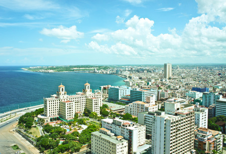 Havana the capital of Cubaの写真素材