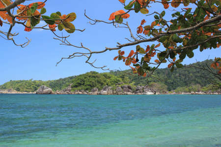 Lipe Island in Satun Thailandの写真素材