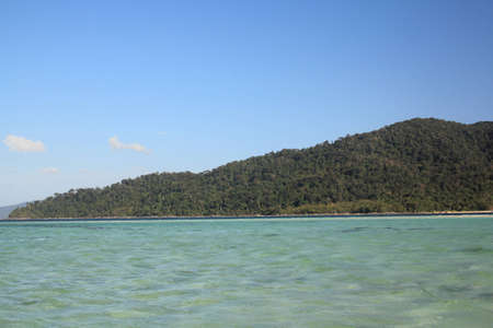 Lipe Island in Satun Thailandの写真素材