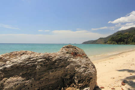 Lipe Island in Satun Thailandの写真素材