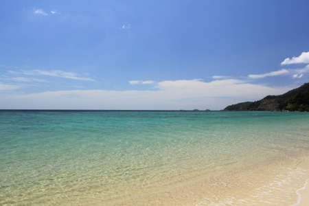 Lipe Island in Satun Thailandの写真素材