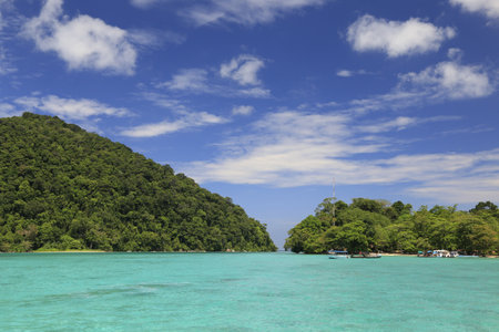 Surin national park in Thailandの写真素材