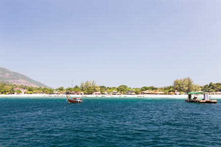 Pattaya beach in Lipe island, Thailandの写真素材