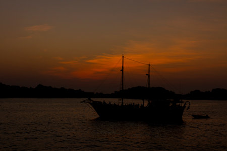 View of Similan national park in Andaman sea, Thailandの写真素材