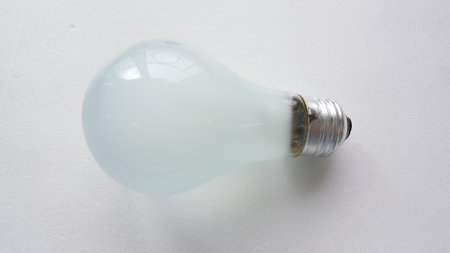 incandescent light bulbの写真素材