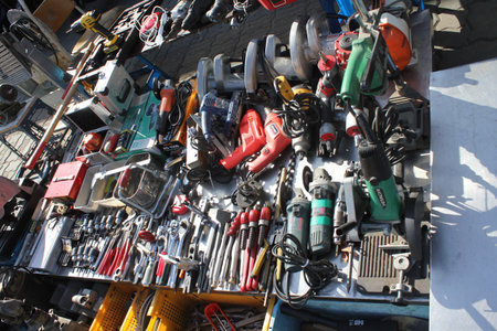 The variety of objects seen in traditional markets