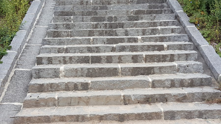 Stone steps background.の写真素材
