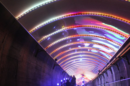 beautiful lightingの写真素材