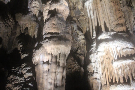the mysterious figure of a cave