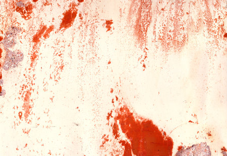 abstract texture monochrome watercolor white red of bubbles and drops backgroundの写真素材