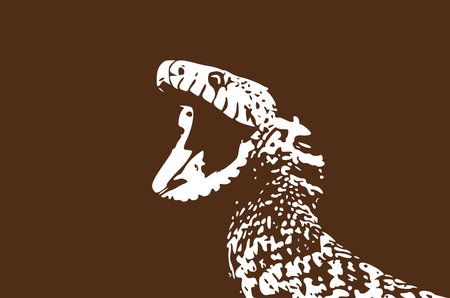 snake attackのイラスト素材